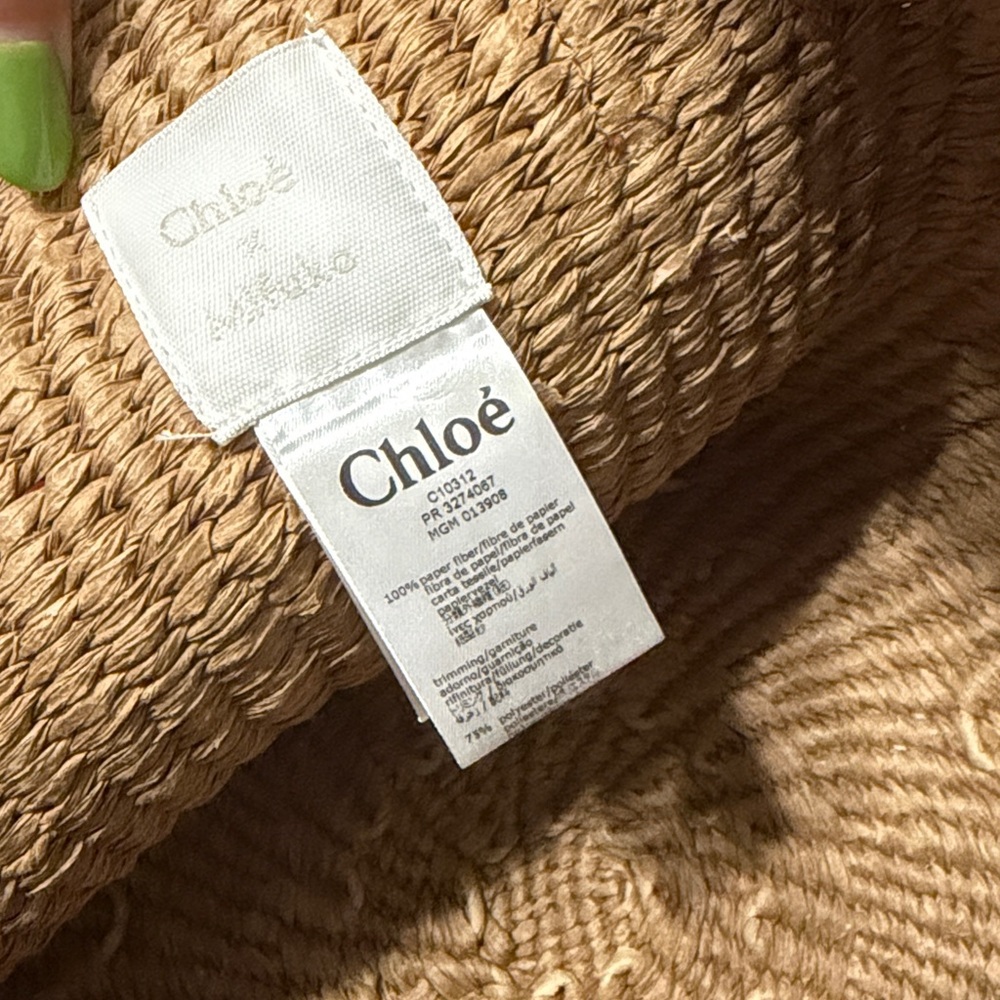Chloé x Mifuko Woven Straw Tote – Natural - Picture 12 of 13